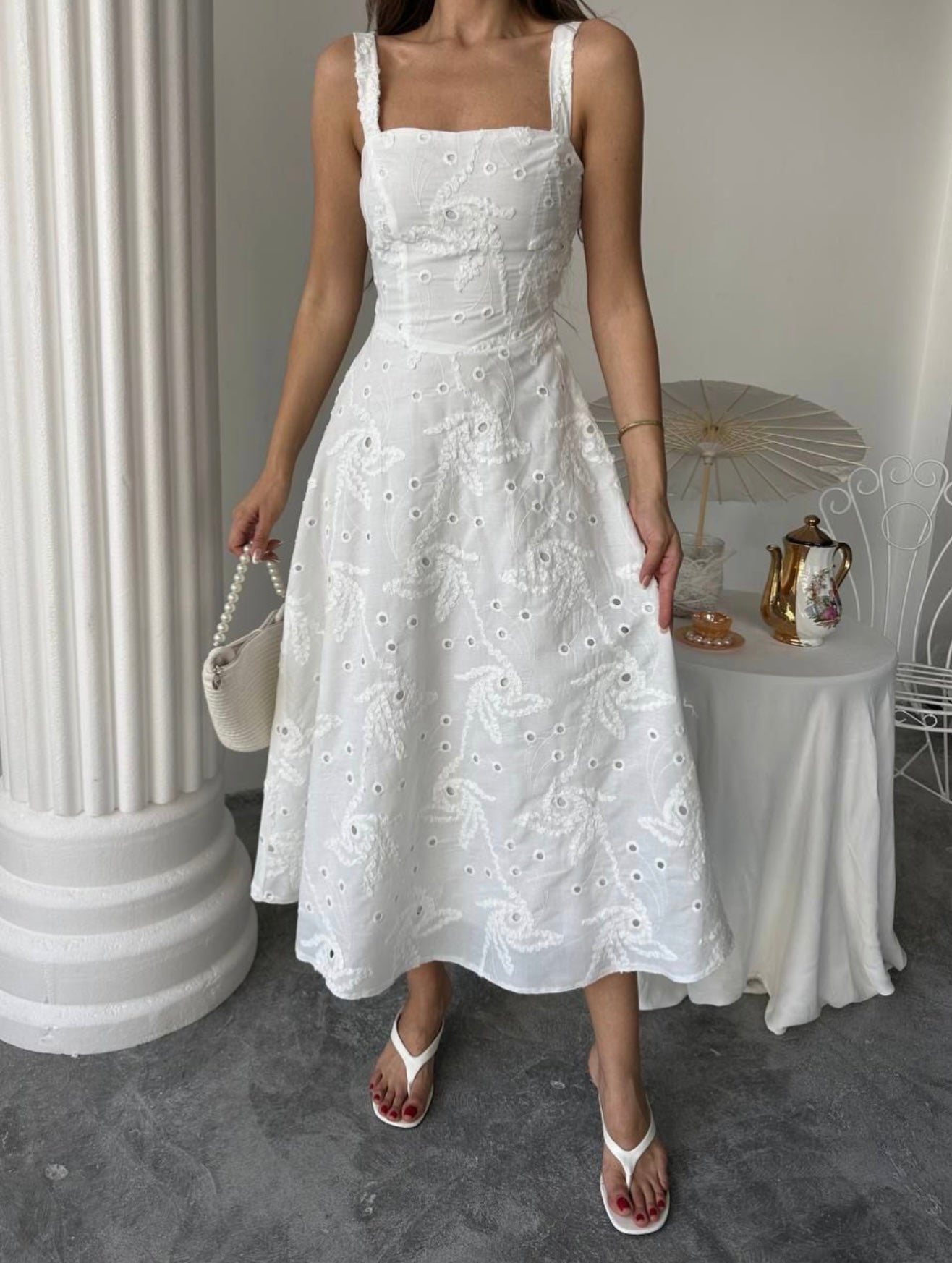 Robe en dentelle