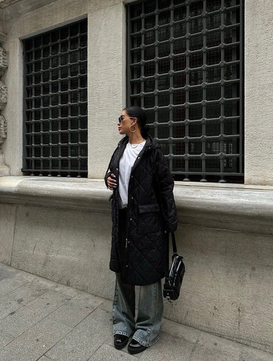 Manteau capitonné