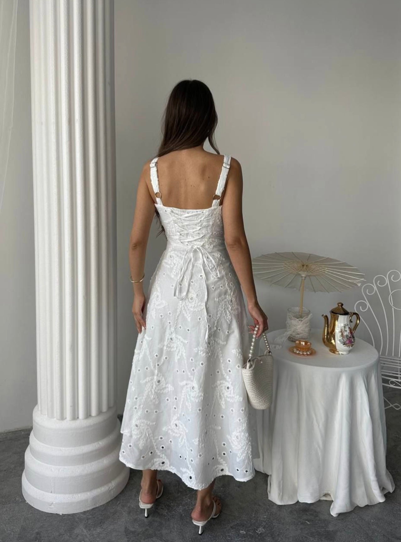 Robe en dentelle