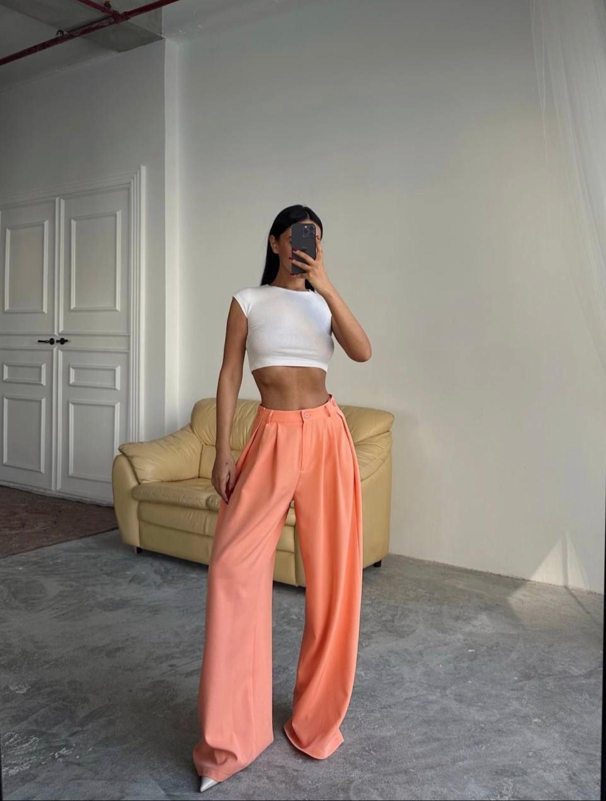 Pantalon coupe large