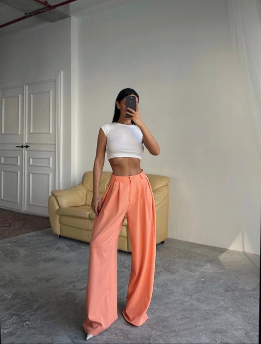 Pantalon coupe large