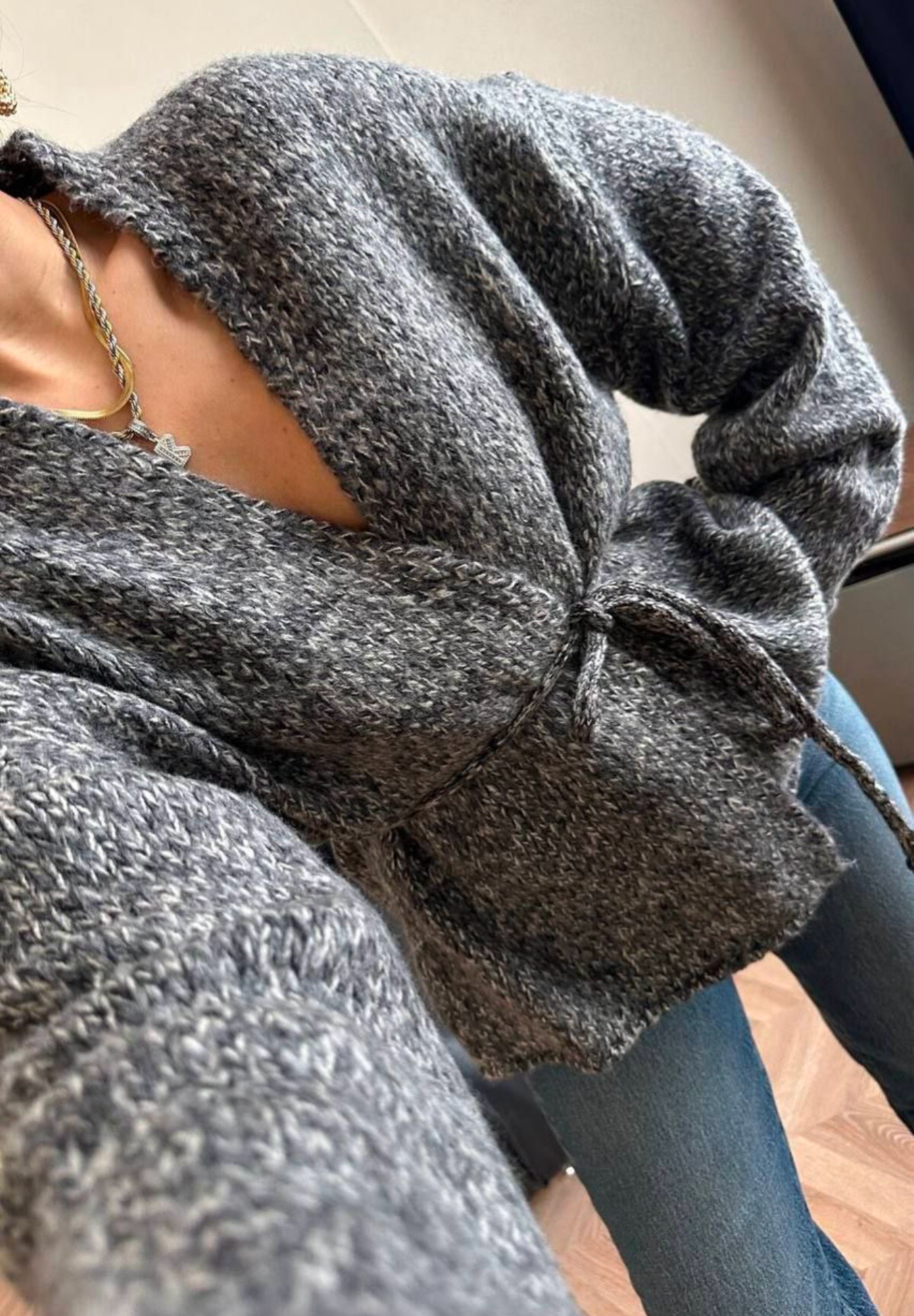 Gilet oversize