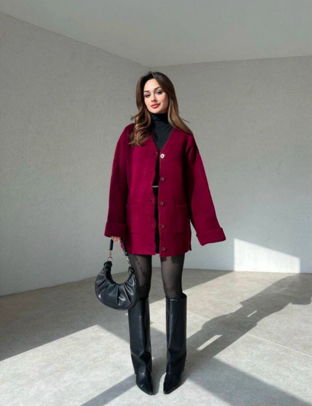 Gilet mi-long AS