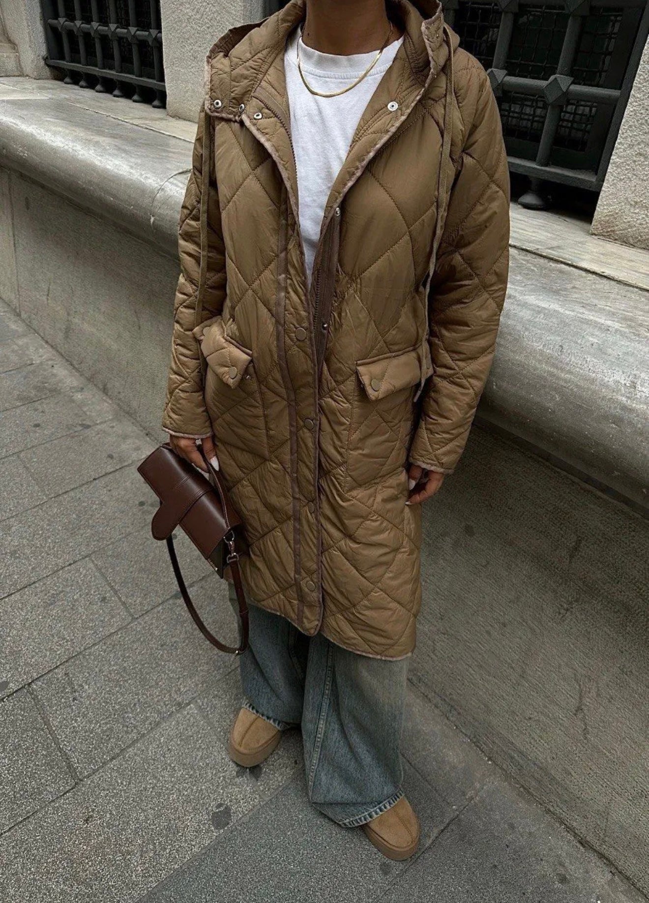 Manteau capitonné